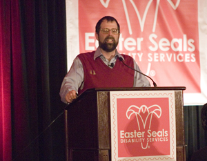 Stephen Shore speaks at the 2007 Easter Seals Training Conference