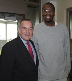 Maurice with Mayor Daley