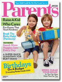 Parents Magazine May 2011 cover image