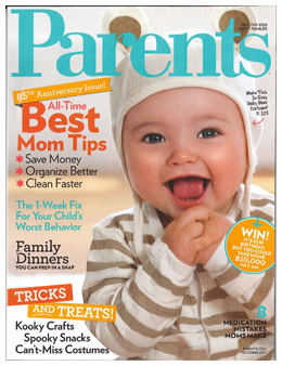 Parents Magazine October cover