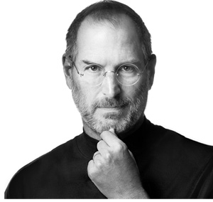Image of Steve Jobs courtesy of Apple
