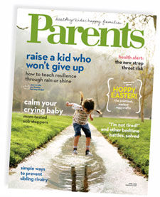Parents Magazine April cover