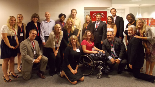 Easter Seals inaugural National Associate Board with staff liaisons.