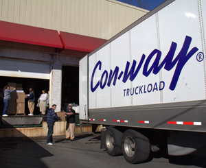 Con-way Truckload delivers much-needed supplies