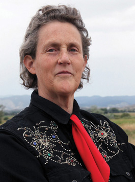 Image of Temple Grandin from the cover of her latest book, 'The Autistic Brain: Thinking Across The Spectrum'