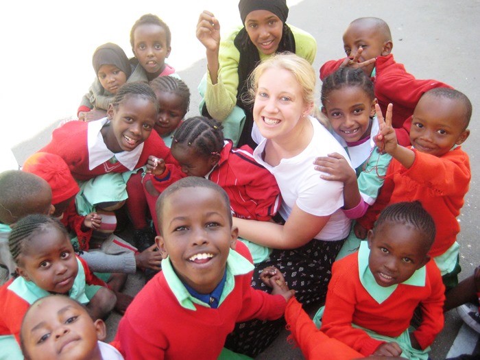 Students in Nairobi, Kenya