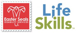 Easter Seals and Life Skills logo