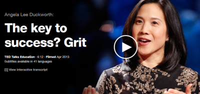 Angela Duckworth talks about the Grit Test