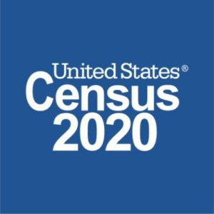 "United States Census 2020" logo